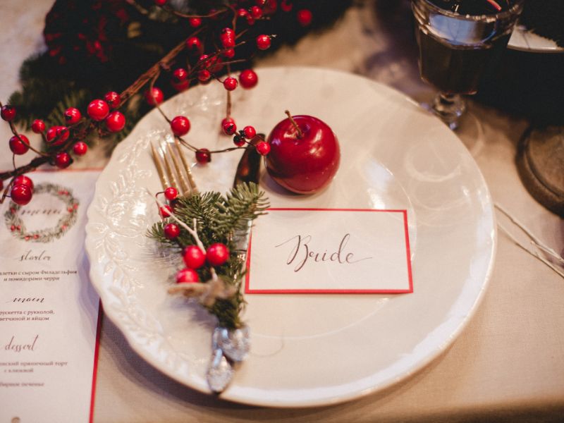 Christmas Elopement Wedding